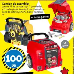 TEDI Camion de asamblat Ofertă