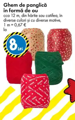 TEDI Ghem de panglică în formă de ou Ofertă