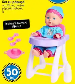 TEDI Set cu păpușă Ofertă