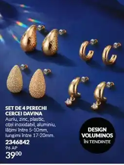 Avon Cercei davina Ofertă