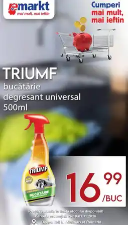 Remarkt Triumf bucătărie degresant universal Ofertă
