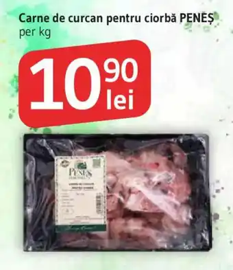 Peneș carne de curcan pentru ciorbă