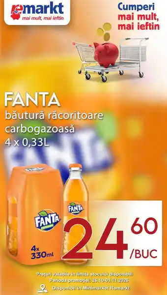Fanta băutură răcoritoare carbogazoasă