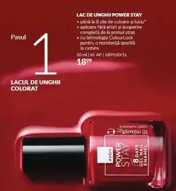Avon Avon lac de unghii power stay Ofertă
