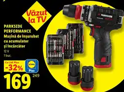 Lidl Parkside mașină de înșurubat cu acumulator Ofertă
