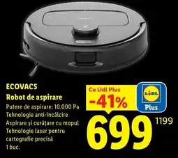 Lidl Ecovacs robot de aspirare Ofertă