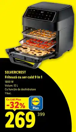 Lidl Silvercrest friteuză cu aer cald 9 in 1 Ofertă