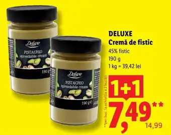 Deluxe cremă de fistic