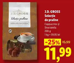 Lidl J.D.GROSS selectie praline Ofertă