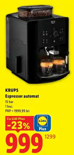 Lidl Krups espressor automat Ofertă