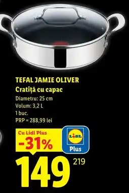 Lidl Tefal jamie oliver cratiță cu capac Ofertă