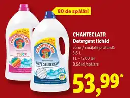 Lidl Chanteclair detergent lichid Ofertă