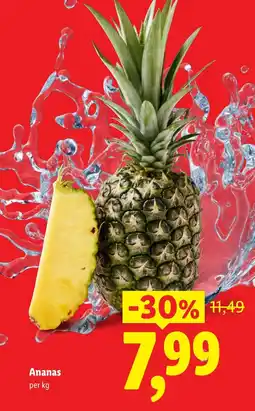 Lidl Ananas Ofertă