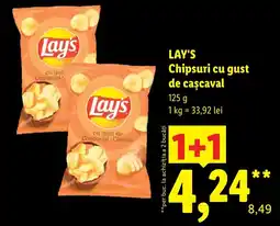 Lidl Lay's chipsuri cu gust de cașcaval Ofertă