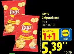 Lidl Lay's chipsuri sare Ofertă