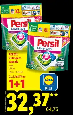 Lidl Persil detergent capsule color Ofertă