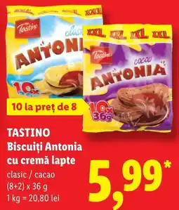Lidl Tastino biscuiti antonia Ofertă