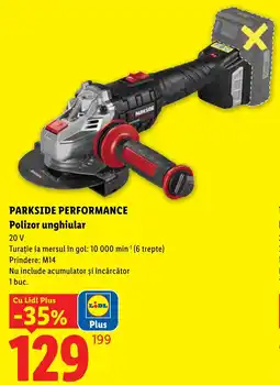 Lidl Parkside polizor unghiular Ofertă