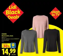 Lidl Esmara bluză termică, damă Ofertă