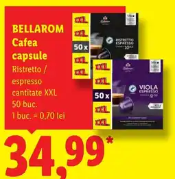 Lidl Bellarom cafea capsule Ofertă