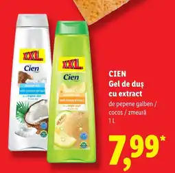 Lidl Cien Gel de duș cu extract Ofertă