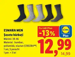 Lidl Esmara Men Șosete bărbați Ofertă