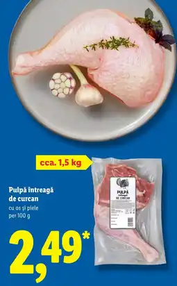 Lidl Pulpa întreagă de curcan Ofertă