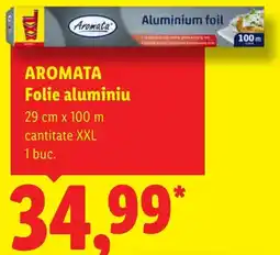 Lidl Aromata folie aluminiu Ofertă