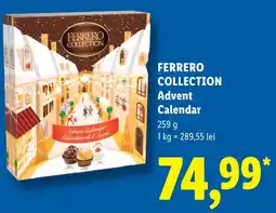 Lidl Ferrero collection advent calendar Ofertă