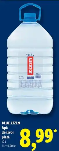 Lidl Blue Zizin Apă de izvor plată Ofertă