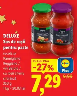 Lidl Deluxe sos de roșii pentru paste Ofertă