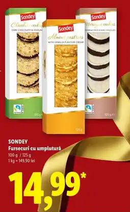 Lidl Sondey fursecuri cu umplutură Ofertă