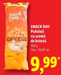 Lidl Snack Day Pufuleți cu aromă de brânză Ofertă