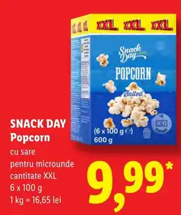 Lidl Snack Day Popcorn Ofertă