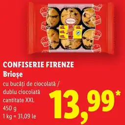 Lidl Confiserie Firenze Brioșe Ofertă