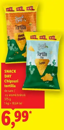 Lidl Snack Day Chipsuri tortilla Ofertă