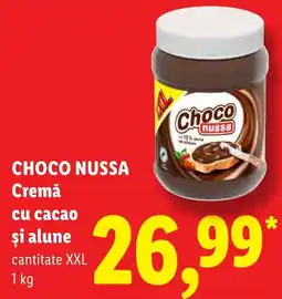 Lidl Choco Nussa Cremă cu cacao și alune Ofertă