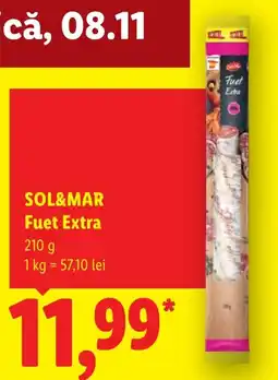 Lidl Sol&mar Fuet Extra Ofertă