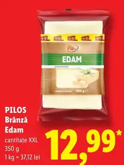 Lidl Pilos brânză edam Ofertă
