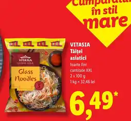 Lidl Vitasia tăiței asiatici Ofertă