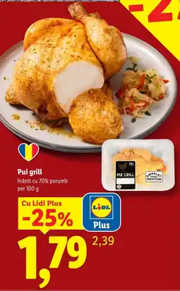 Lidl Lidl Pui grill Ofertă