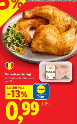 Lidl Lidl Pulpe de pui întregi Ofertă