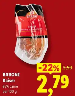 Lidl Baroni kaiser Ofertă