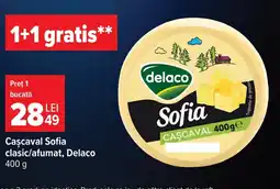 Carrefour Delaco cașcaval Ofertă