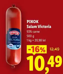 Lidl Pikok salam victoria Ofertă
