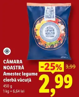 Lidl Cămara noastră amestec legume ciorbă văcuită Ofertă