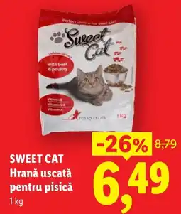 Lidl Sweet Cat Hrană uscată pentru pisică Ofertă