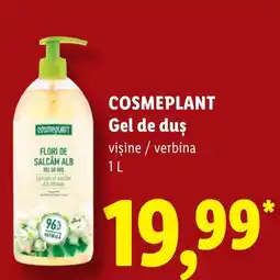 Lidl Cosmeplant gel de duș vișine / verbina Ofertă