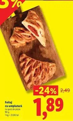 Lidl Foitaj cu umplutură cu gust de pizza Ofertă