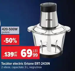Carrefour Ertone tocător electric ERT-243IN Ofertă